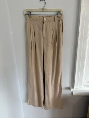 Central Park West Barker Pants Sand Size S NWT